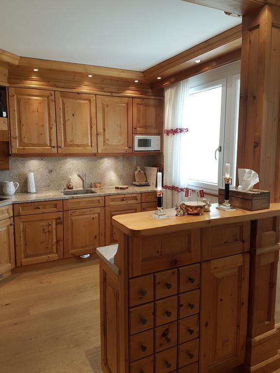 Appartement Clairiere Des Barzettes Avec Vue Magnifique Crans-Montana Exterior photo
